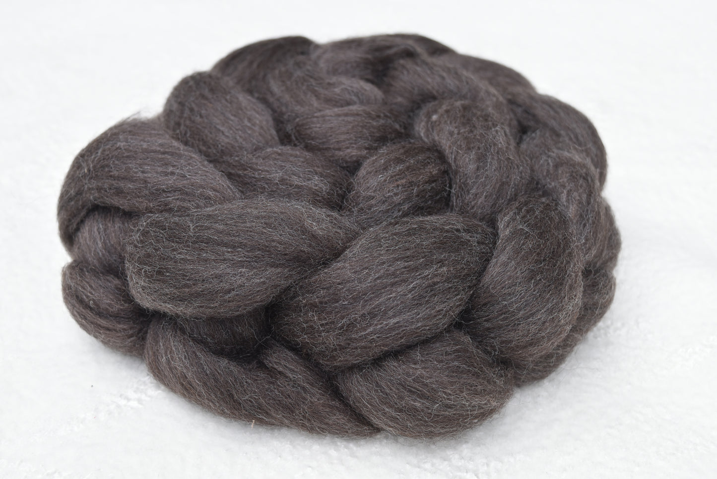 Chocolate Merino Corriedale and Black Alpaca Wool Top| Undyed Wool Roving Top | Sally Ridgway | Shop Wool, Felt and Fibre Online