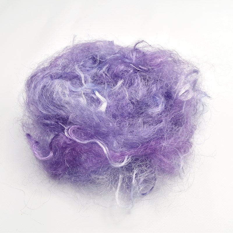Firestar Fibre Hand Dyed Trilobal Nylon Lavender Icicles| Firestar Fibre | Sally Ridgway | Shop Wool, Felt and Fibre Online