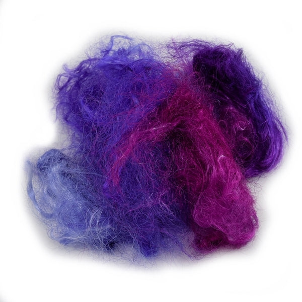Firestar Fibre Hand Dyed Trilobal Nylon Purple Passion 12915| Firestar Fibre | Sally Ridgway | Shop Wool, Felt and Fibre Online