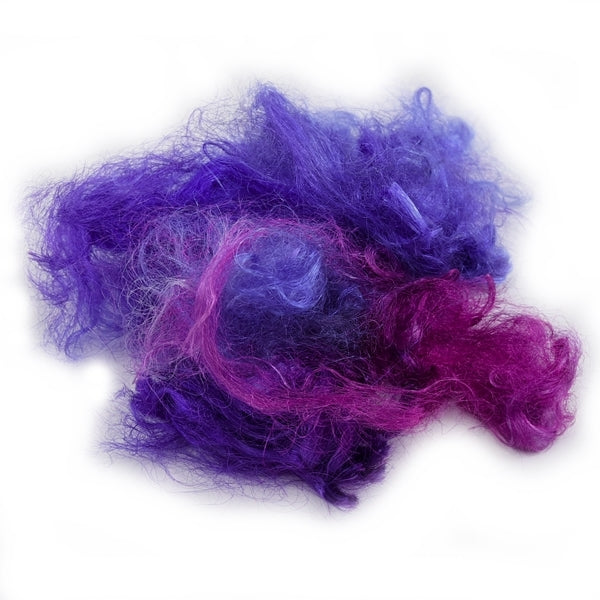 Firestar Fibre Hand Dyed Trilobal Nylon Purple Passion 12915| Firestar Fibre | Sally Ridgway | Shop Wool, Felt and Fibre Online