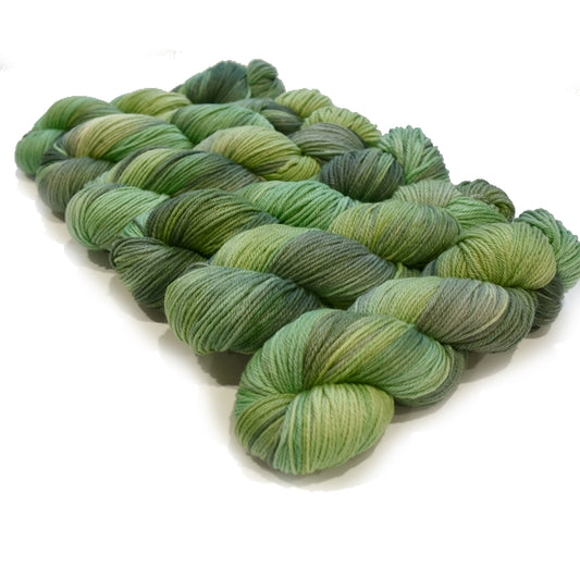 8 Ply Pure Merino Wool DK Yarn in Evergreen 13037| 8 ply Pure Merino Yarn | Sally Ridgway | Shop Wool, Felt and Fibre Online