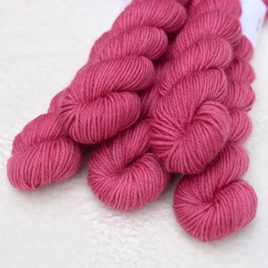 Mini Skeins 4 Ply Supreme Sock Yarn Paris Pink| Mini Skeins | Sally Ridgway | Shop Wool, Felt and Fibre Online