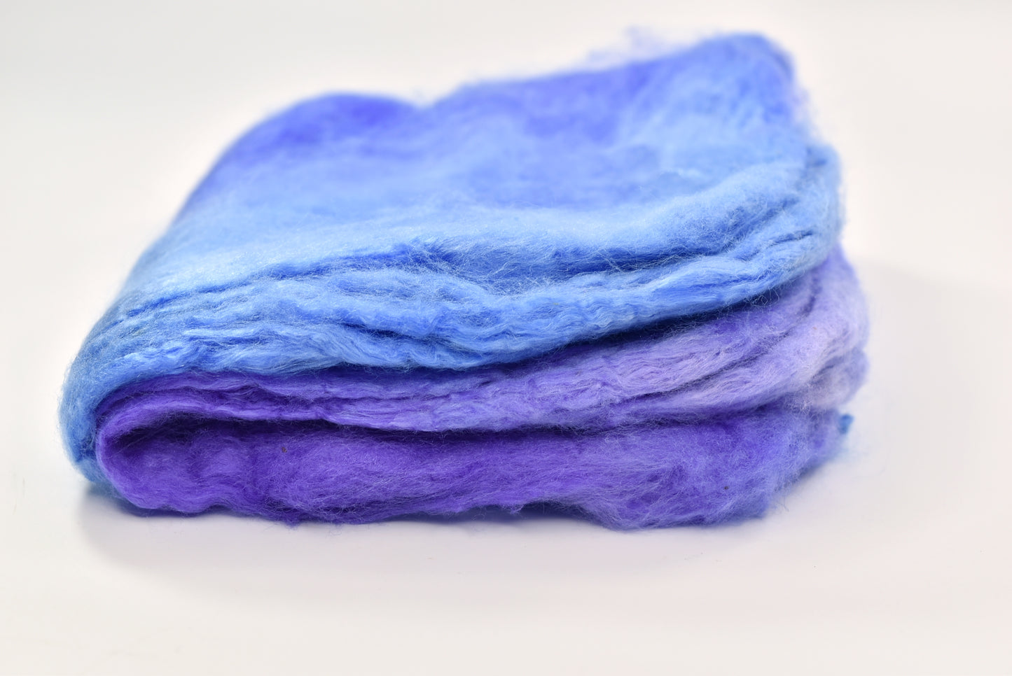 Mulberry Silk Hankies Hand Dyed Purple Opal| Silk Hankies | Sally Ridgway | Shop Wool, Felt and Fibre Online