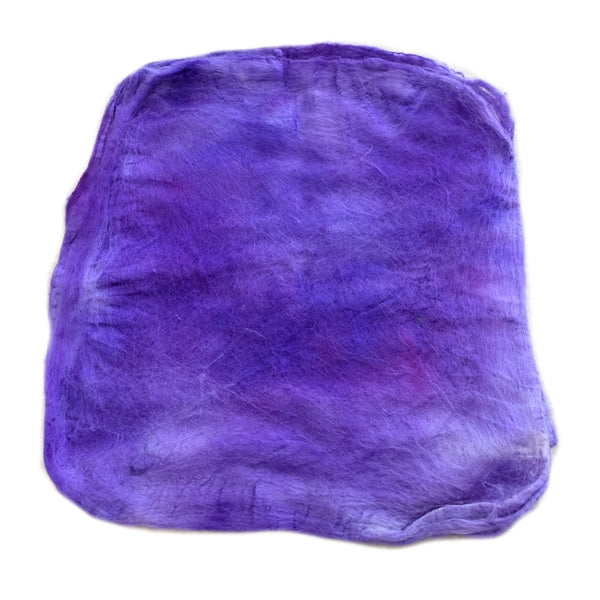 Mulberry Silk Hankies Hand Dyed Fusion 13294| Silk Hankies | Sally Ridgway | Shop Wool, Felt and Fibre Online