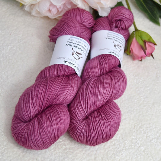 Port Berry Hand Dyed 4 ply Supreme Sock Yarn 13454| Sock Yarn | Sally Ridgway | Shop Wool, Felt and Fibre Online