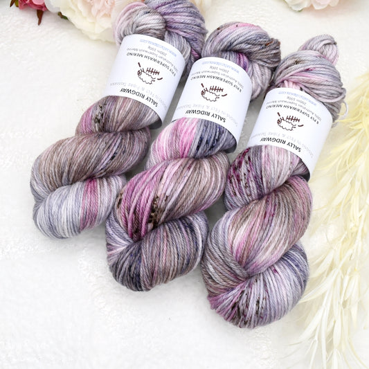 Rose Bay on 8 Ply Superwash 100% Merino Yarn| 8 Ply Superwash Merino Yarn | Sally Ridgway | Shop Wool, Felt and Fibre Online