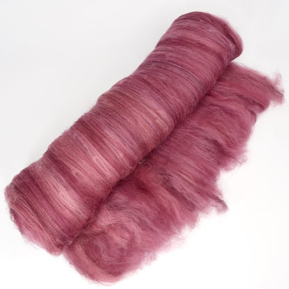 Tasmanian Merino Wool Carded Batts Hand Dyed Rubicon| Merino Wool Batts | Sally Ridgway | Shop Wool, Felt and Fibre Online