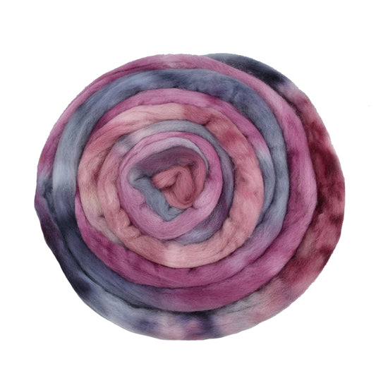 Tasmanian Merino Wool Combed Top Hand Dyed Baroness 13029| Merino Wool Tops | Sally Ridgway | Shop Wool, Felt and Fibre Online