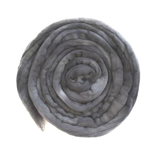 Tasmanian Merino Wool Combed Top (Roving) Charcoal 13307| Merino wool tops | Sally Ridgway | Shop Wool, Felt and Fibre Online