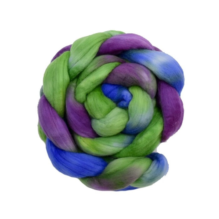 Tasmanian Merino Wool Combed Top (Roving) Cornflower 13399| Merino wool tops | Sally Ridgway | Shop Wool, Felt and Fibre Online