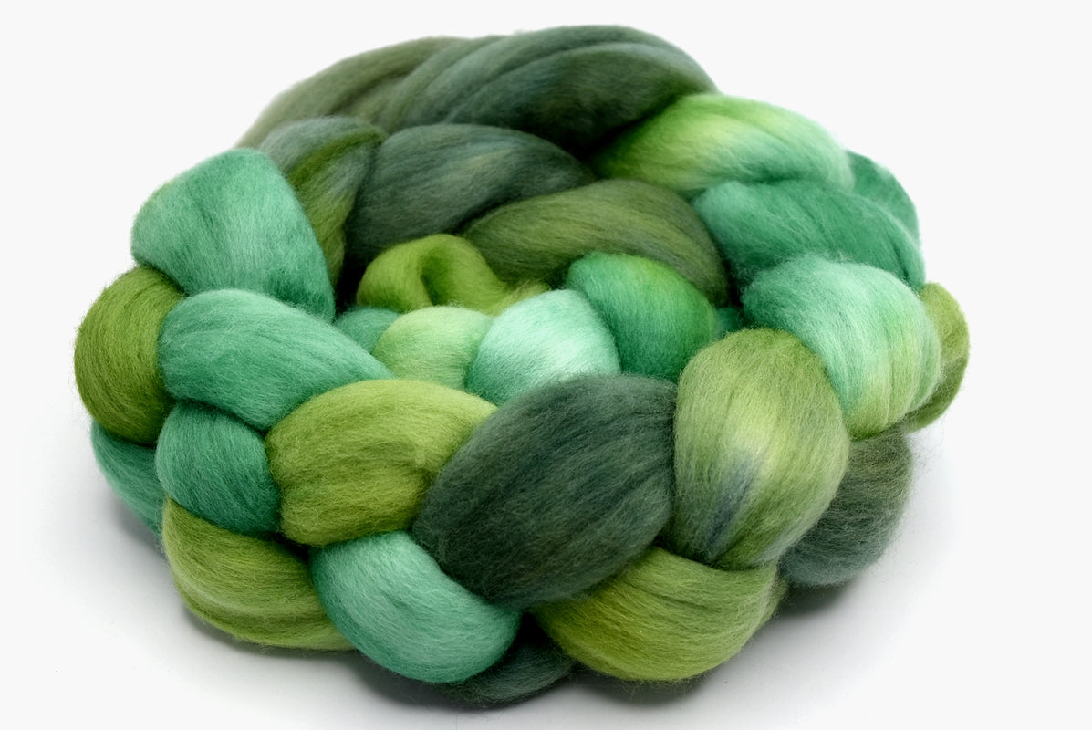 Tasmanian Merino Wool Combed Top Grasshopper| Merino wool tops | Sally Ridgway | Shop Wool, Felt and Fibre Online