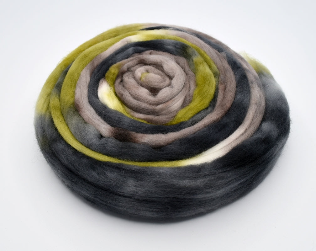 Tasmanian Merino Wool Combed Top (Roving) in Forest 13086| Merino Wool Tops | Sally Ridgway | Shop Wool, Felt and Fibre Online