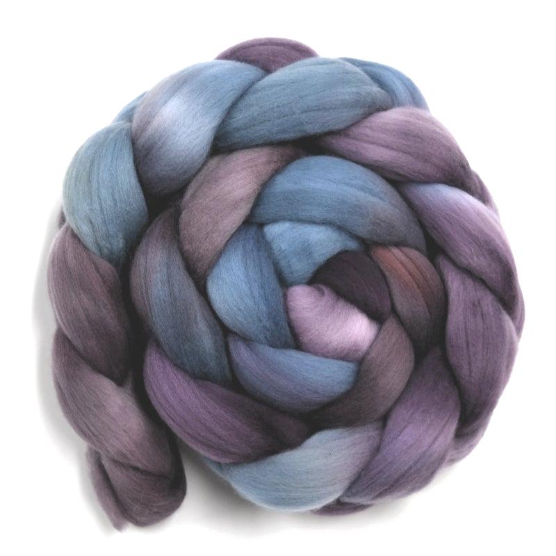 Tasmanian Merino Wool Combed Top (Roving) Plum Dandy 13402| Merino wool tops | Sally Ridgway | Shop Wool, Felt and Fibre Online
