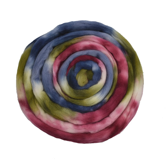 Tasmanian Merino Wool Combed Top (Roving) Royal 13400| Merino wool tops | Sally Ridgway | Shop Wool, Felt and Fibre Online