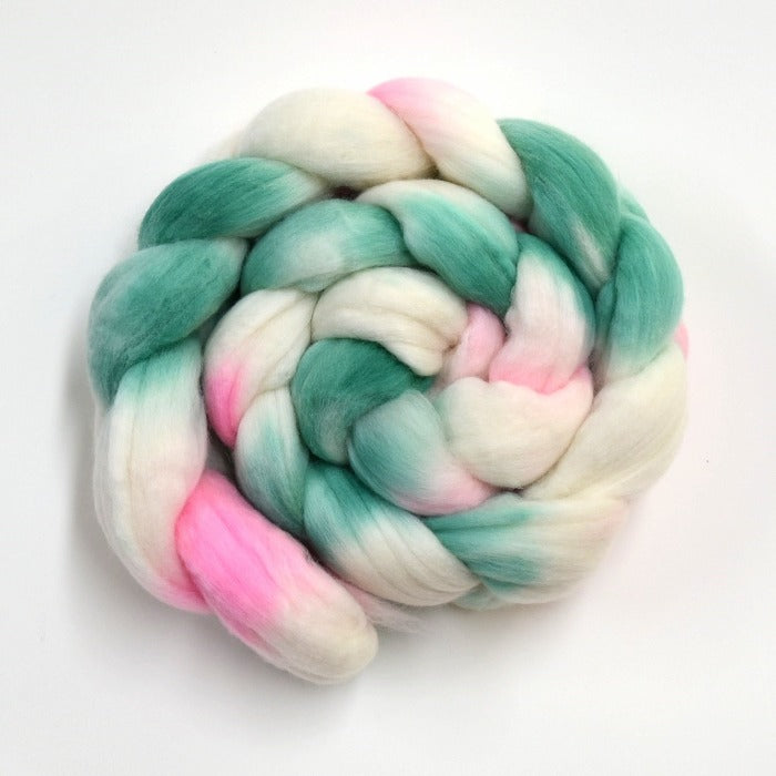 Tasmanian Merino Wool Combed Top (Roving) Sweet Pea 13398| Merino wool tops | Sally Ridgway | Shop Wool, Felt and Fibre Online