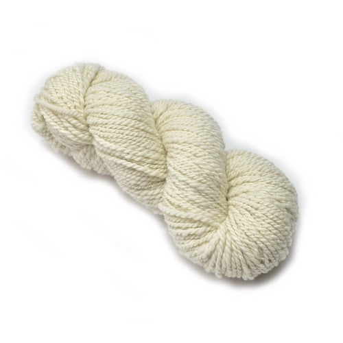 Hand Spun Australian Merino Wool Chunky Yarn in Natural Undyed White 12732| Hand Spun Yarn | Sally Ridgway | Shop Wool, Felt and Fibre Online
