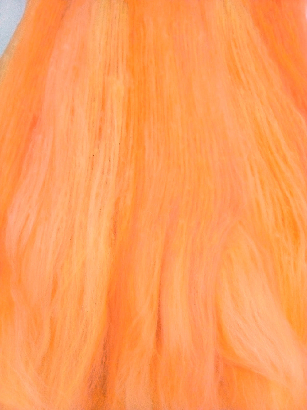 Australian Merino Wool Carded Batts Hand Dyed Yellow Orange 100 g 11751-Merino Wool Batts-3-Sally Ridgway Designs in Felt &amp; Fibre